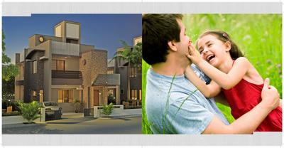 Image of 1700 Sq.ft 3.5 BHK Villa for sale in India Greenland the Eco Village, Makrampur, Kolkata for Rs. 6800000