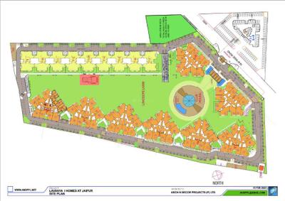 Image of 1200 Sq.ft 2 BHK Apartment / Flat for sale in Lavanya Homes, Bhankrota, Jaipur for Rs. 4200000