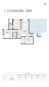 Image of 1077 Sq.ft 2 BHK Apartment / Flat for sale in Silver Astra, Hadapsar, Pune for Rs. 11500000