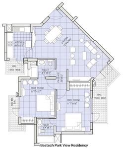 Image of 200 Sq.ft Residential Plot / Land for sale in Bestech Park View Residency, Palam Vihar, Gurgaon for Rs. 24000000