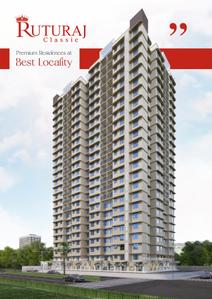 Image of 1200 Sq.ft 3 BHK Apartment / Flat for sale in Ruturaj Classic, Nalasopara West, Nala Sopara for Rs. 7500000