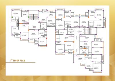 Image of 1242 Sq.ft 2 BHK Apartment / Flat for sale in Highrise Landmark Al Hamd Residency, Sarkhej, Ahmedabad for Rs. 8000000