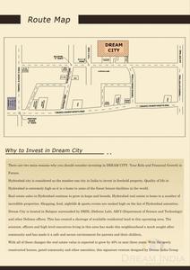Image of 1167 Sq.ft 3 BHK Builder Floor for sale in Dream City, Balapur, Hyderabad for Rs. 8000000