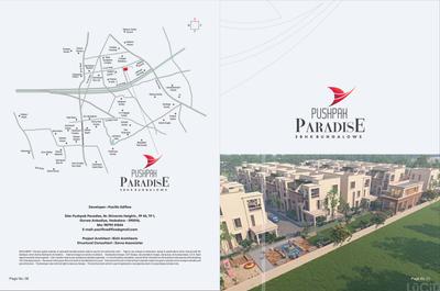Image of 1800 Sq.ft 4 BHK Villa for sale in Pacific Pushpak Paradise, Gorwa, Vadodara for Rs. 14100000