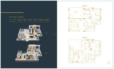 Image of 1920 Sq.ft 3 BHK Duplex for sale in Soham The Levelz, Tollygunge, Kolkata for Rs. 35000000