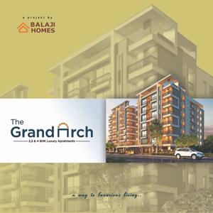 Image of 823 Sq.ft 2 BHK Apartment / Flat for sale in Shree Balaji The Grand Arch II, Lalarpura, Jaipur for Rs. 6500000