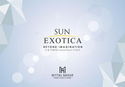 Image of 720 Sq.ft 2 BHK Apartment / Flat for sale in Mittal Sun Exotica Phase 2, Yewalewadi, Pune for Rs. 4600000