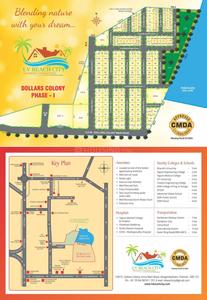 Image of 1100 Sq.ft Residential Plot / Land for sale in Dollars Colony Phase 1, Vengambakkam, Chennai for Rs. 6500000