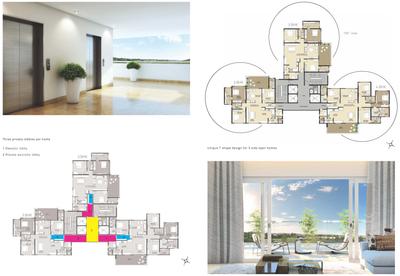 Image of 1950 Sq.ft 3 BHK Apartment / Flat for sale in Kolte Patil Tuscan Estate Signature Meadows, Kharadi, Pune for Rs. 29500000