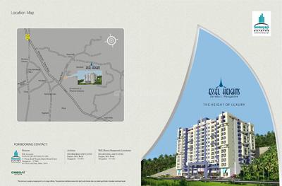 Image of 1085 Sq.ft 2 BHK Apartment / Flat for sale in Somayaji Essel Heights, Yeyyadi, Mangalore for Rs. 6900000