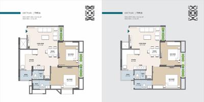 Image of 1125 Sq.ft 2 BHK Apartment / Flat for sale in Associated Vandanam, Gota, Ahmedabad for Rs. 6500000