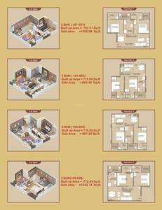 Image of 1467 Sq.ft 3 BHK Apartment / Flat for sale in HT Livasha, Jagatpura, Jaipur for Rs. 5868000