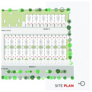 Image of 1200 Sq.ft 3 BHK Independent House for sale in Aditya Bungalows, Lambha, Ahmedabad for Rs. 7490000