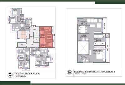 Image of 1300 Sq.ft 3 BHK Apartment / Flat for sale in DEM Panache, Andheri East, Mumbai for Rs. 29500000