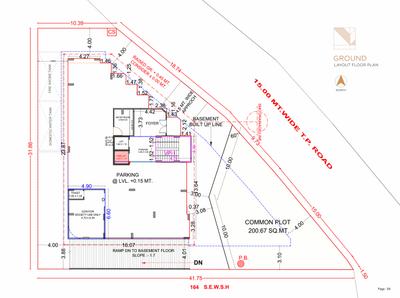Image of 2183 Sq.ft 3 BHK Apartment / Flat for sale in D Phoenix Avenue, Adajan, Surat for Rs. 11500000