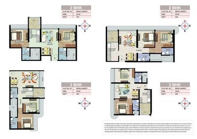 Image of 364 Sq.ft 1 BHK Apartment / Flat for sale in Newlook Bhavya Elite, Antop Hill, Mumbai for Rs. 12500000