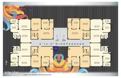 Image of 750 Sq.ft 1 BHK Apartment / Flat for sale in Shiv Ganesh Residency, Kathwada, Ahmedabad for Rs. 2350000