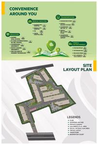 Image of 1250 Sq.ft 2 BHK Apartment / Flat for sale in Navdesh Arcadia Park East, Bhago Majra, Mohali for Rs. 6890000