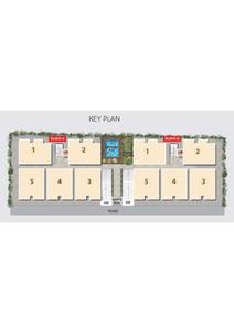 Image of 1020 Sq.ft 2 BHK Apartment / Flat for sale in Tetra Grand Green Admire, Essel Gardens, Bengaluru for Rs. 6700000