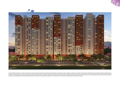 Image of 1185 Sq.ft 2 BHK Apartment / Flat for sale in Brigade Valencia, Dommasandra, Bengaluru for Rs. 12600000