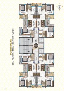 Image of 1150 Sq.ft 2 BHK Apartment / Flat for sale in Kumar And Kumar Surbhi Sangeeta CHSL, Airoli, Navi Mumbai for Rs. 16000000