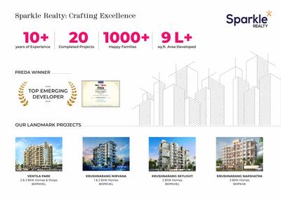 Image of 1317 Sq.ft 3 BHK Apartment / Flat for sale in Sparkle Youthika, Lohegaon, Pune for Rs. 8500000