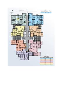 Image of 1580 Sq.ft 3 BHK Apartment / Flat for sale in Marian Proximus, Urwa, Mangalore for Rs. 12500000