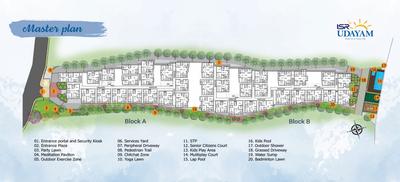 Image of 1006 Sq.ft 2 BHK Apartment / Flat for sale in ISR Udayam, Bommanahalli, Bengaluru for Rs. 6800000