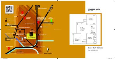 Image of 815 Sq.ft 2 BHK Apartment / Flat for sale in Signature The Landmark, Dum Dum Park, Kolkata for Rs. 4000000
