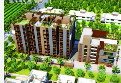 Image of 1476 Sq.ft 2 BHK Apartment / Flat for sale in Silicone Hills, PDPU Road, Gandhinagar for Rs. 6500000