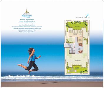 Image of 1060 Sq.ft 2 BHK Apartment / Flat for sale in Lakhani Blue Waves, Ulwe, Navi Mumbai for Rs. 12100000