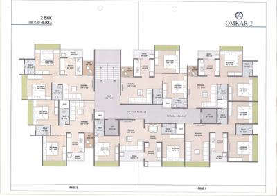 Image of 1170 Sq.ft 2 BHK Apartment / Flat for sale in Omkar 2, Vatva, Ahmedabad for Rs. 3500000