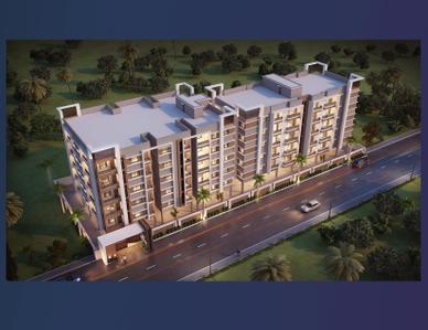 Image of 1600 Sq.ft 3 BHK Apartment / Flat for sale in Jagannath Sai Prateek, Ghatikia, Bhubaneswar for Rs. 9600000