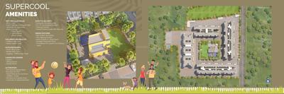 Image of 1030 Sq.ft 2 BHK Apartment / Flat for sale in Sukhwani Palms, Wagholi, Pune for Rs. 7000000