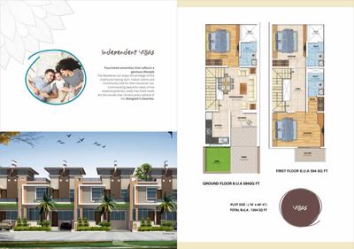 Image of 500 Sq.ft 1 BHK Apartment / Flat for sale in Manglam Dwarika Apartments, Bhankrota, Jaipur for Rs. 1300000