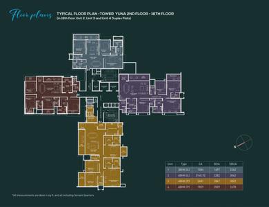 Image of 2679 Sq.ft 4 BHK Apartment / Flat for sale in Skydale, Matigara, Siliguri for Rs. 25000000