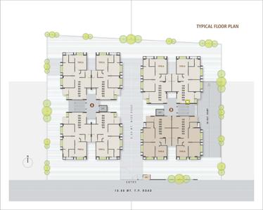 Image of 1494 Sq.ft 3 BHK Apartment / Flat for sale in Swara 70, New Ranip, Ahmedabad for Rs. 10000000