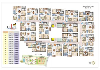 Image of 756 Sq.ft 2 BHK Apartment / Flat for sale in Samruddhi Uplands, Varthur, Bengaluru for Rs. 7000000