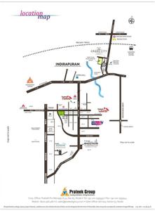 Image of 1700 Sq.ft 3.5 BHK Apartment / Flat for sale in Prateek Wisteria, Sector 77, Noida for Rs. 25000000