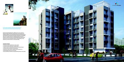 Image of 850 Sq.ft 2 BHK Apartment / Flat for sale in Platinum Palazzo, Kamothe, Navi Mumbai for Rs. 9700000