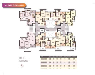 Image of 1100 Sq.ft 2 BHK Apartment / Flat for sale in Ram Green Hive Plus Wing A6, Fursungi, Pune for Rs. 6199000