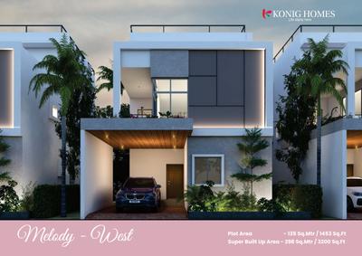 Image of 3200 Sq.ft 4 BHK Villa for sale in Konig Fortune County, Lagumenahalli, Bengaluru for Rs. 33264000