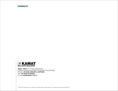 Image of 1098 Sq.ft 1 BHK Apartment / Flat for sale in Kamat Gardens, Mapusa, Goa for Rs. 8500000