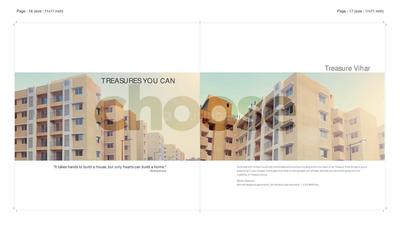 Image of 601 Sq.ft 2 BHK Apartment / Flat for sale in Treasure Town and Treasure Vihar, Pipliyapala Park IDA Site, Indore for Rs. 2300000