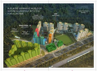 Image of 730 Sq.ft 1 BHK Apartment / Flat for sale in Nisarg Greens Phase 2 D, Ambernath East, Ambernath for Rs. 3650000