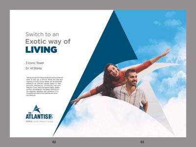 Image of 1071 Sq.ft 3 BHK Apartment / Flat for sale in The Atlantis 2, Zundal, Ahmedabad for Rs. 6763770
