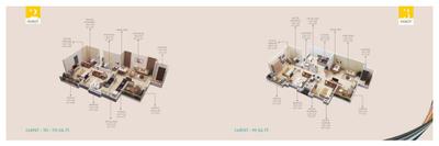 Image of 620 Sq.ft 1 BHK Apartment / Flat for sale in Vighnaharta Life Canvas Phase 1, Mamurdi, Pune for Rs. 3265000