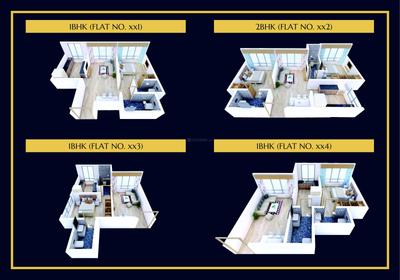 Image of 500 Sq.ft 1 BHK Apartment / Flat for sale in Adityaraj Shanti Sadan, Vikhroli East, Mumbai for Rs. 10000000