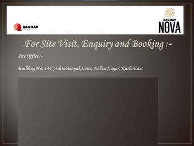 Image of 450 Sq.ft 1 BHK Apartment / Flat for sale in Vaidehi Raghav Nova, Kurla East, Mumbai for Rs. 9700000