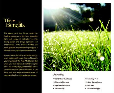 Image of 495 Sq.ft 1 BHK Apartment / Flat for sale in Artha Citrine, Thattanahalli, Bengaluru for Rs. 2500000